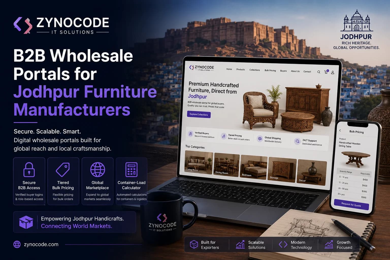 B2B Wholesale Portals for Jodhpur Furniture Manufacturers