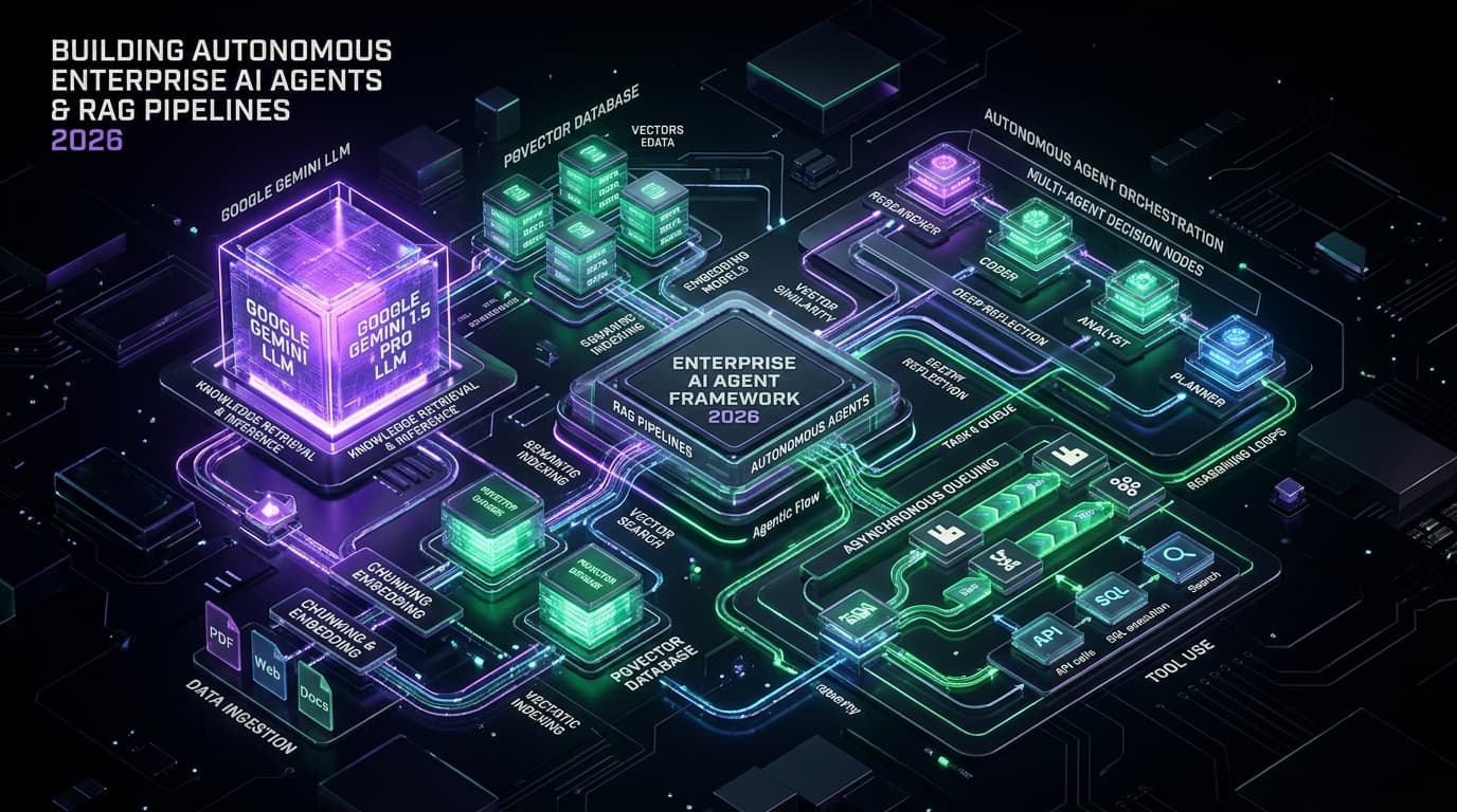 How to Build an Enterprise AI Agent in 2026: Architecture, Tech Stack & Cost Breakdown