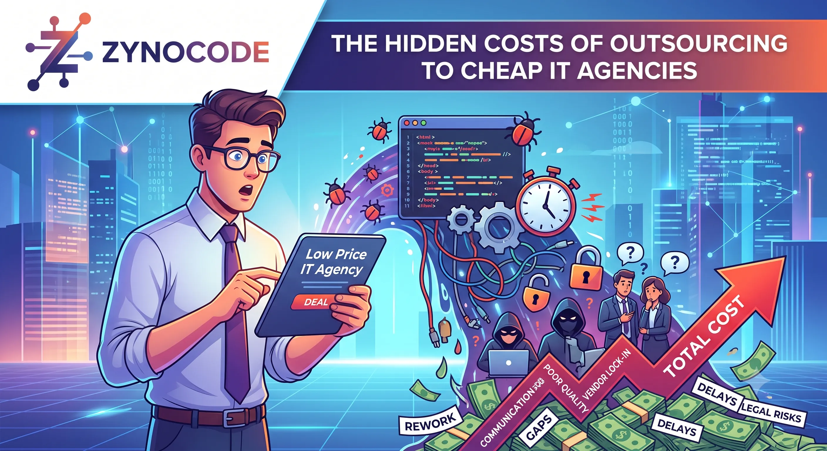 The Hidden Costs of Outsourcing to Cheap IT Agencies