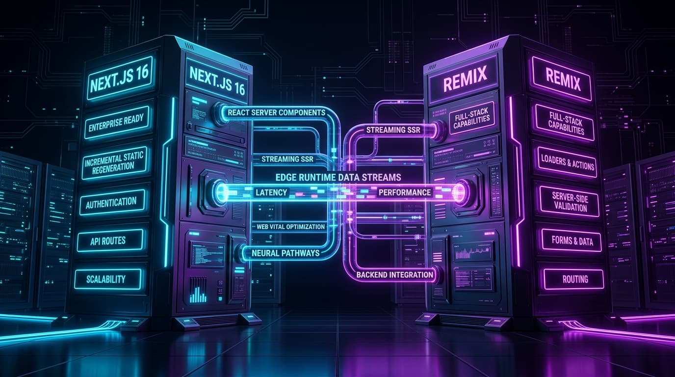 Next.js 16 App Router vs Remix: Which Framework for Enterprise in 2026?