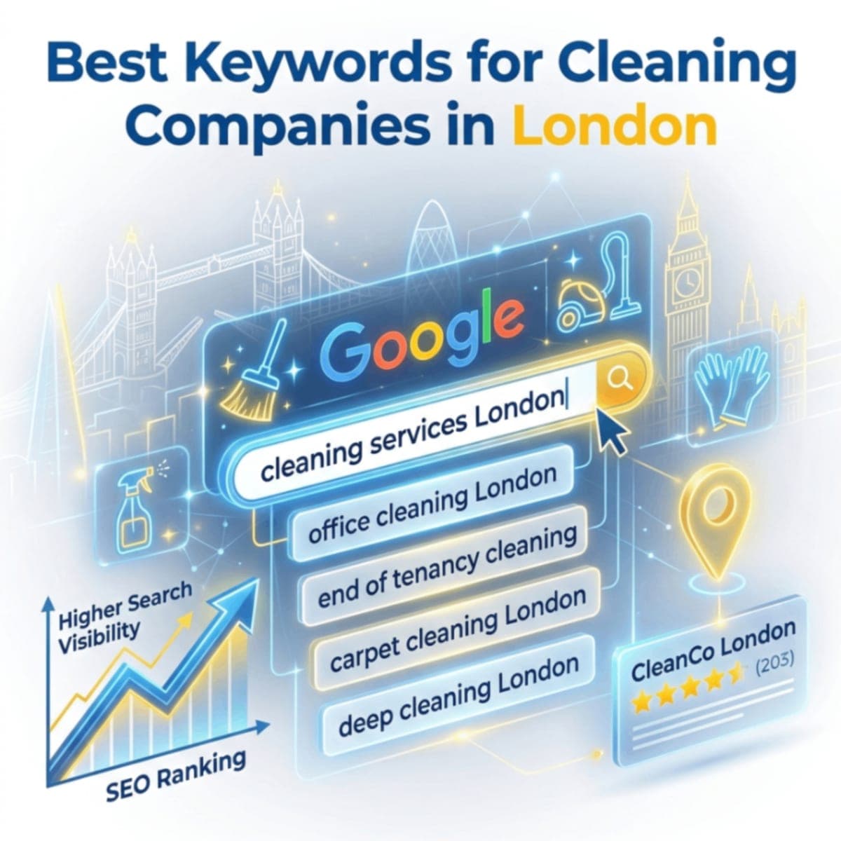 Best SEO Keywords for Cleaning Companies
