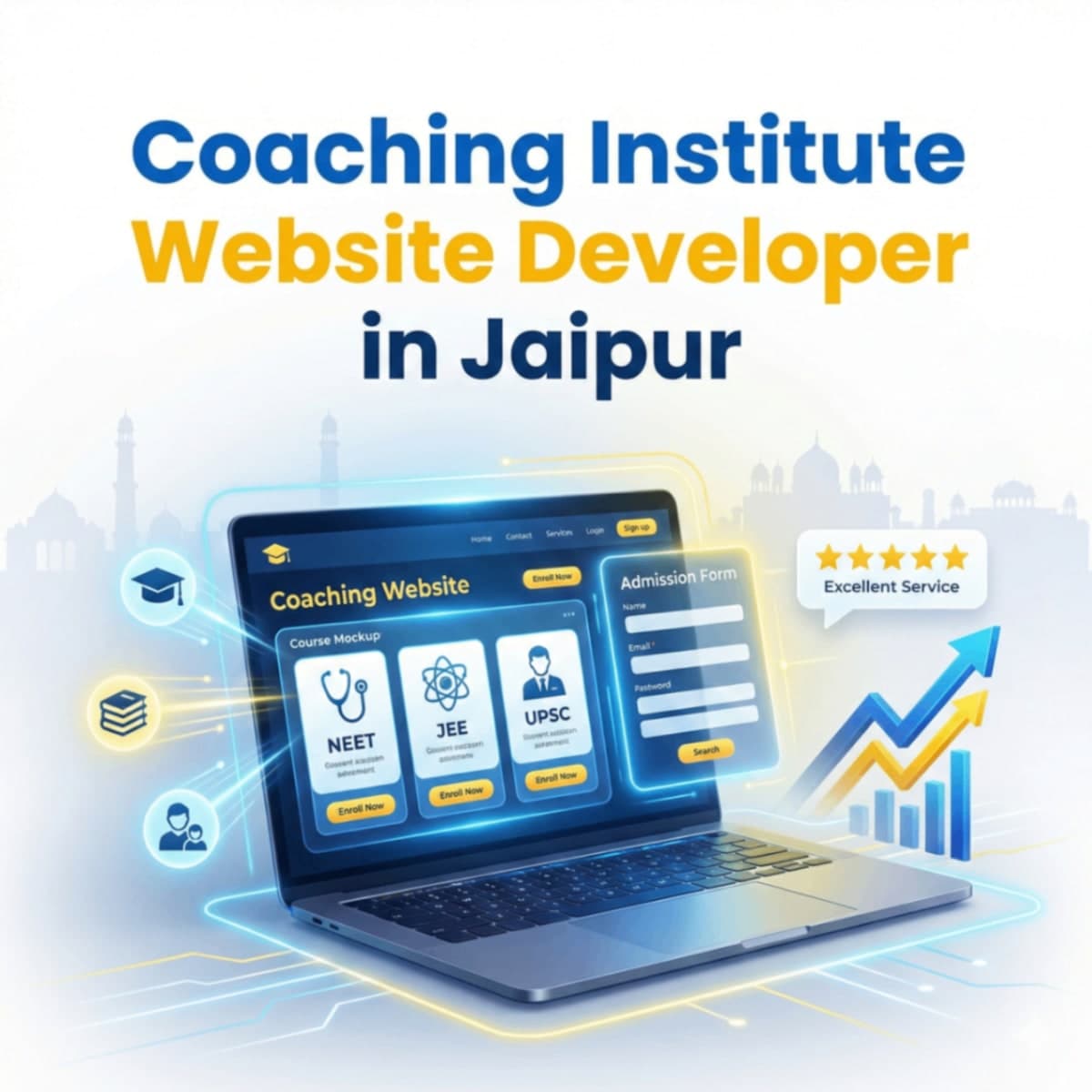 Coaching Institute Website Developer in Jaipur