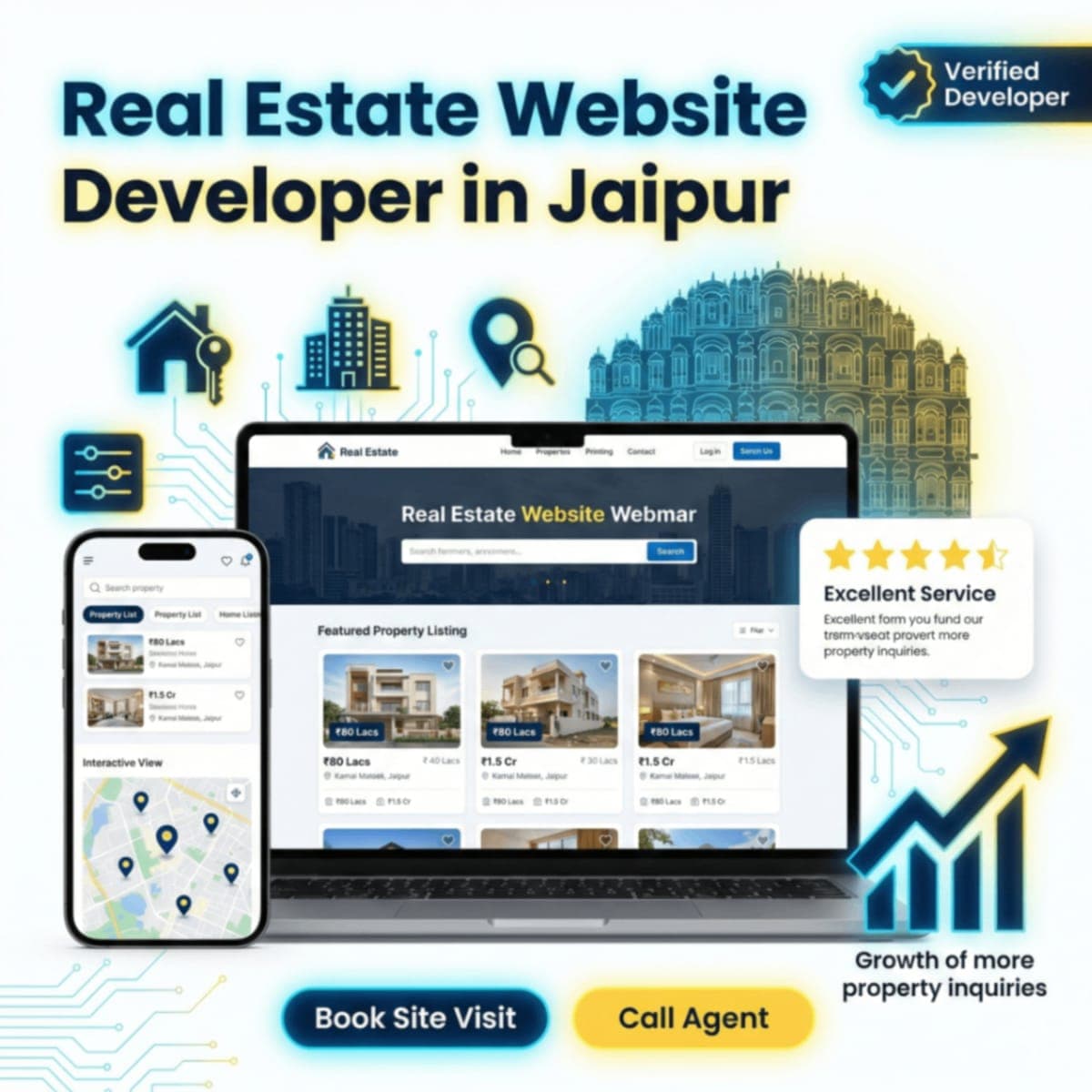Real Estate Website Developer in Jaipur (2026 Guide)