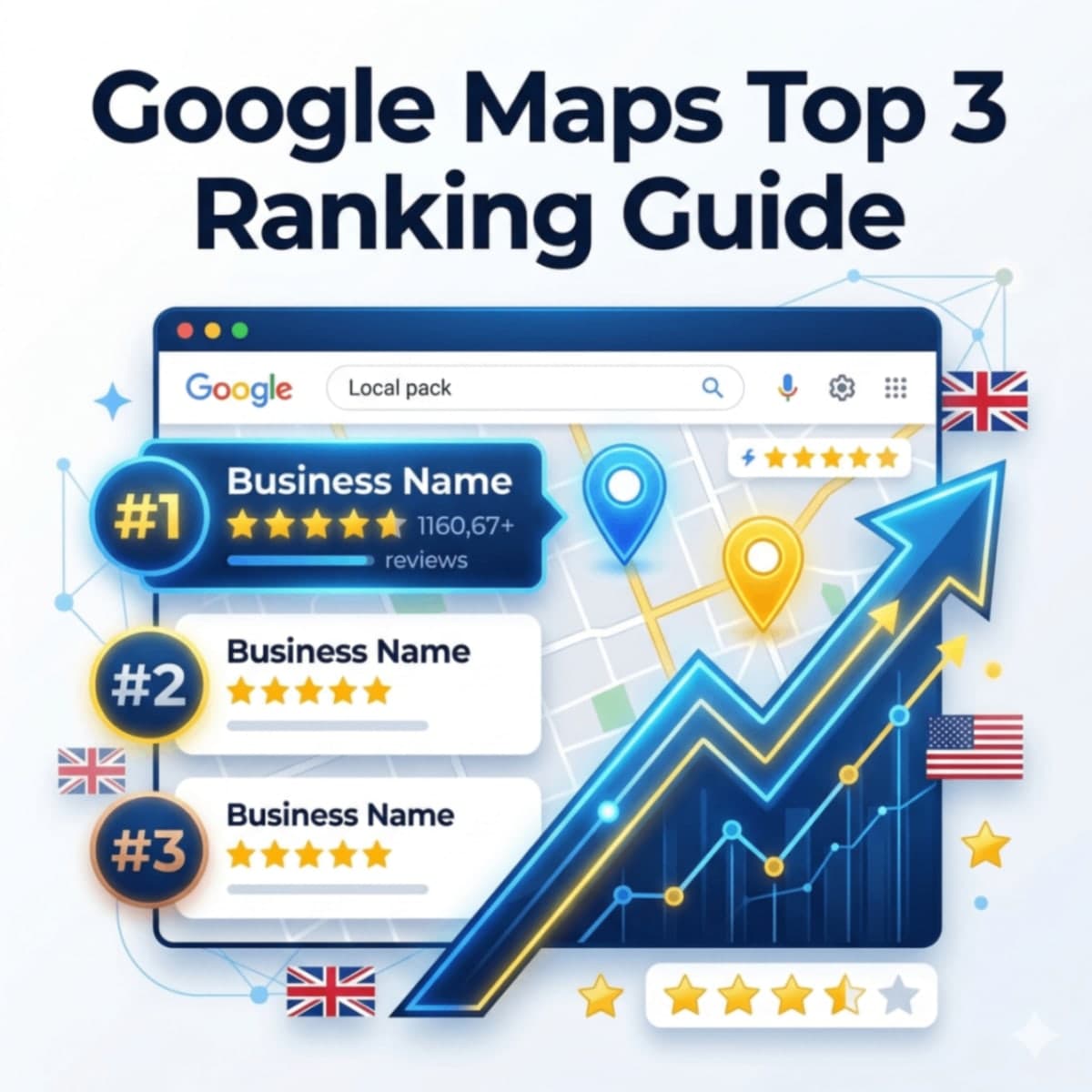 Rank Your Business in Google Maps Top 3 Fast