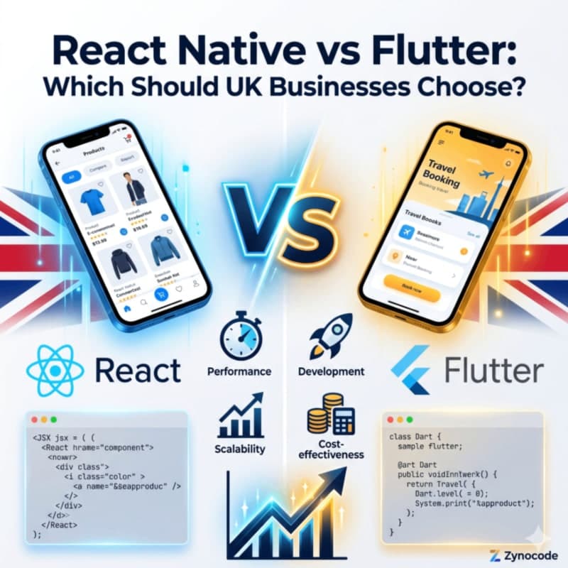 React Native vs Flutter : Which Should UK Businesses Choose?