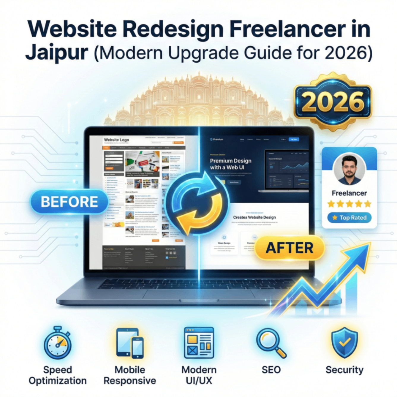 Website Redesign Freelancer in Jaipur (Modern Upgrade Guide for 2026)